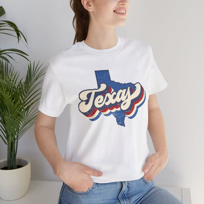 Camiseta unisex retro de Texas