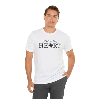 Camiseta unisex en lo profundo del corazón
