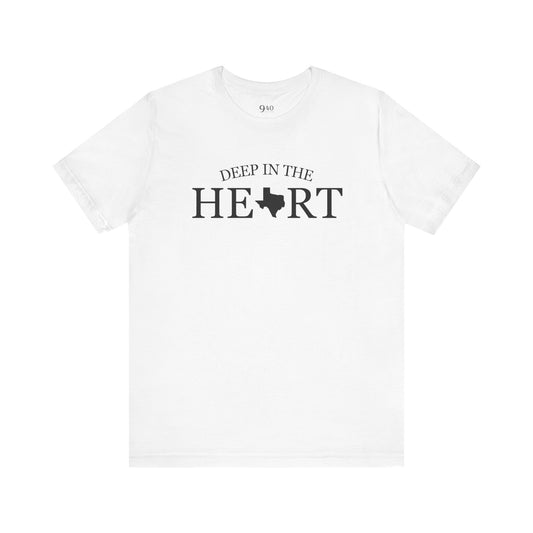 Camiseta unisex en lo profundo del corazón